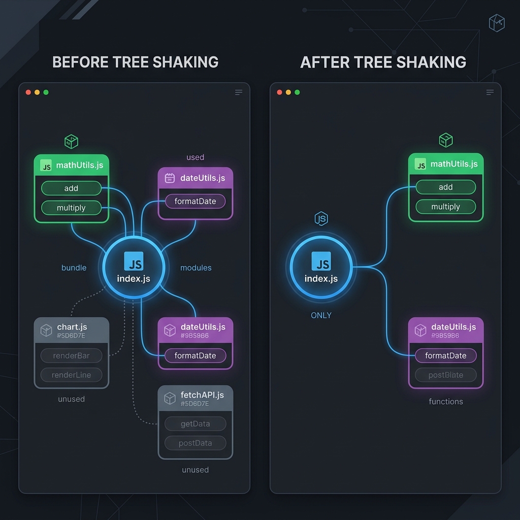 Tree Shaking Diagram
